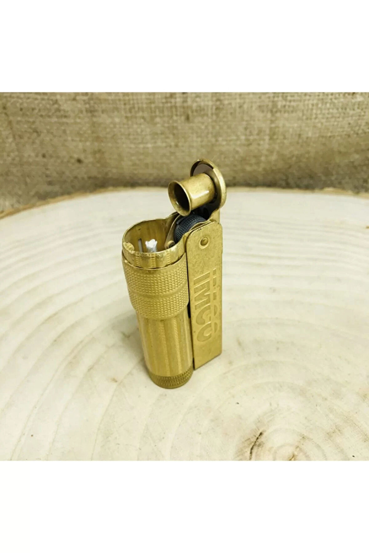 Orijinal Avusturya Rüzgarlı Benzinli Eskitme Muhtar Çakmağı