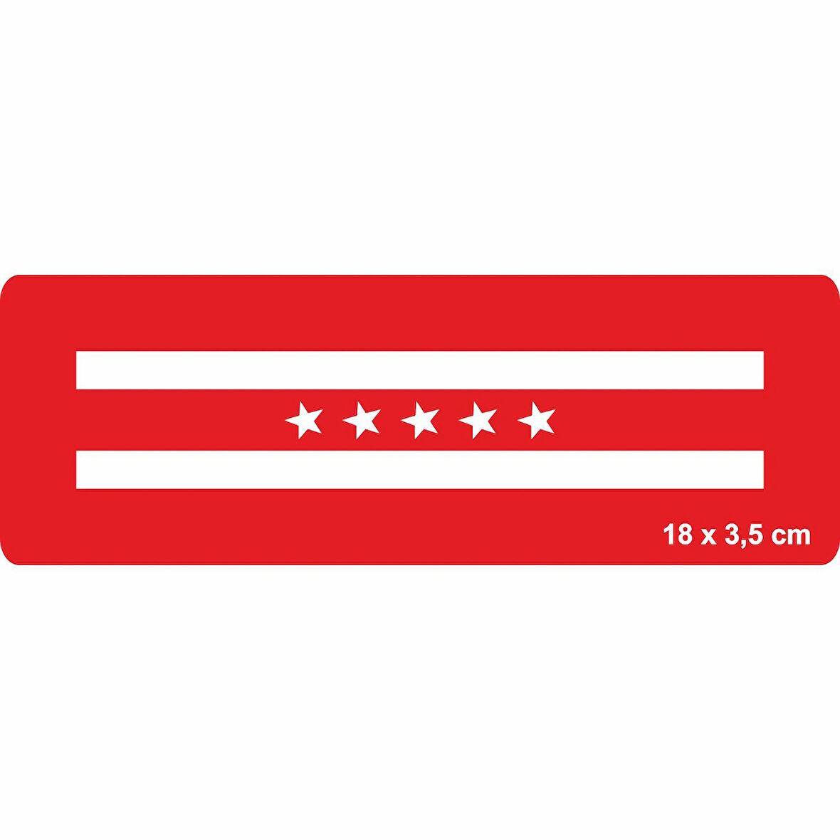 5 Yıldızlı İkili Bant Şerit  Tattoo Geçici Dövme Şablonları Kına Kalıpları