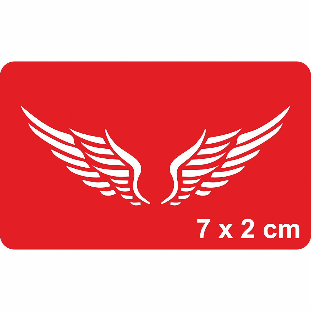 Zarif Kanatlar Tattoo Geçici Dövme Şablonları Kına Kalıpları