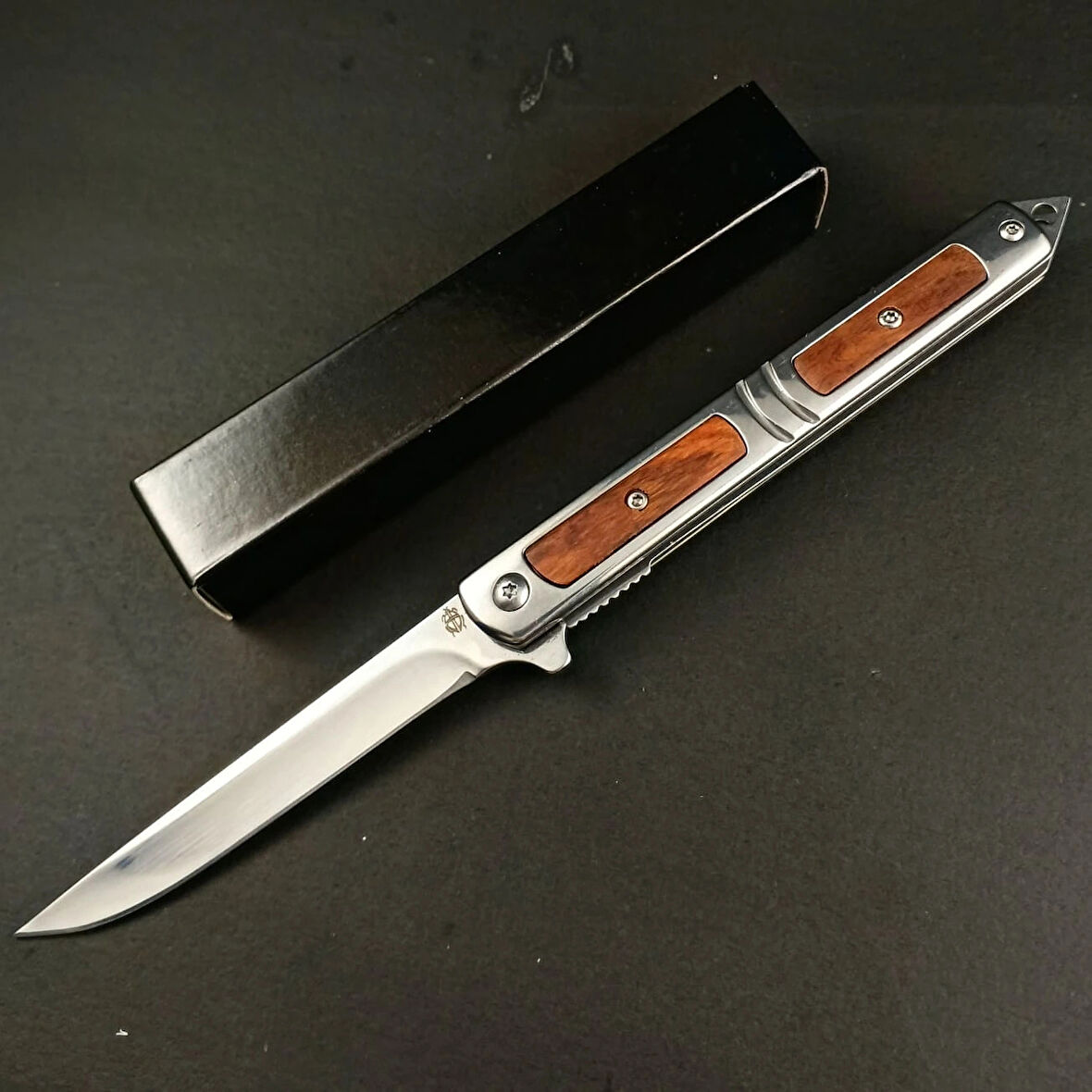 AlsepeteAvm Ahşap Çelik Kamp Çakısı