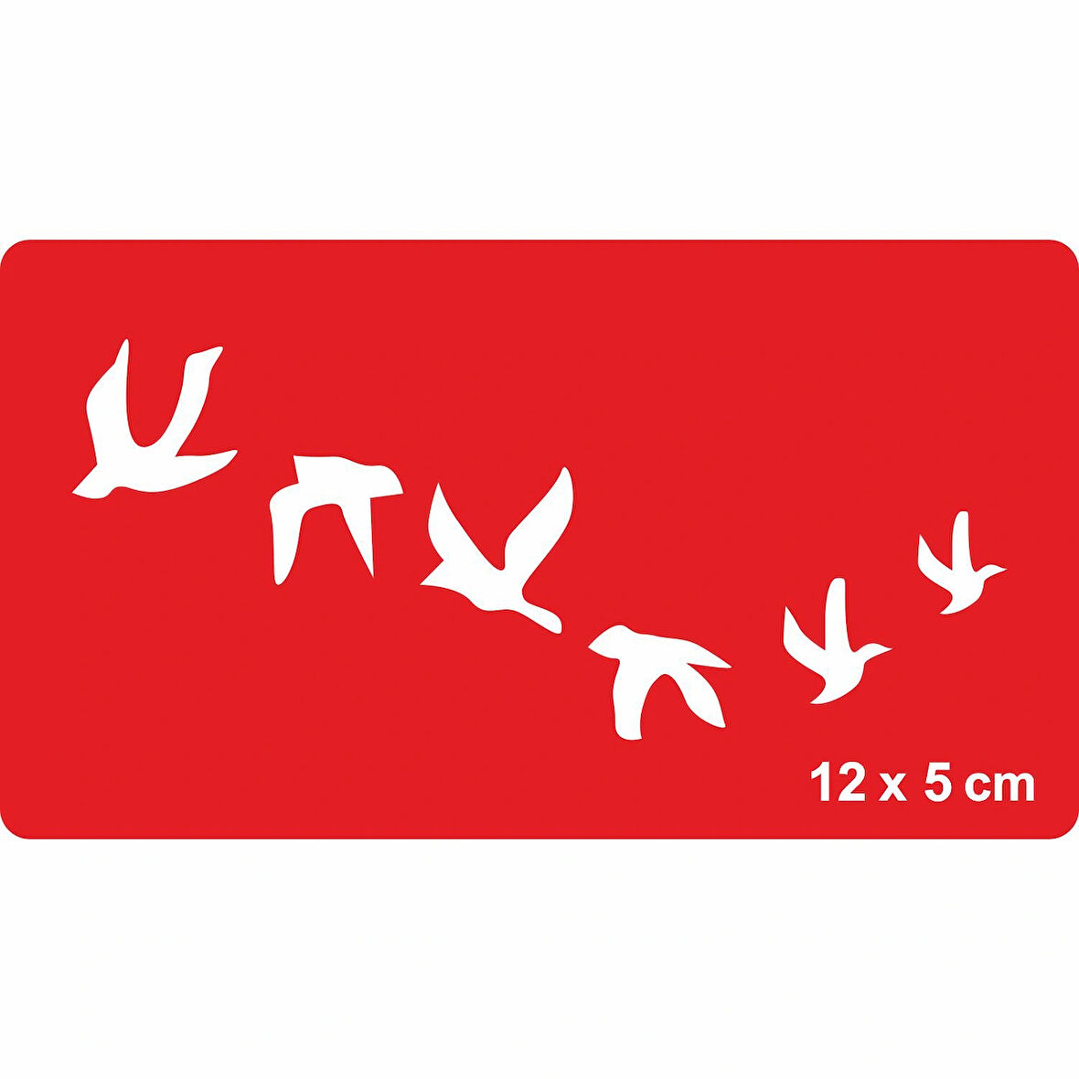 Gidin Gidin Güzel Kuşlar Tattoo Geçici Dövme Şablonları Kına Kalıpları