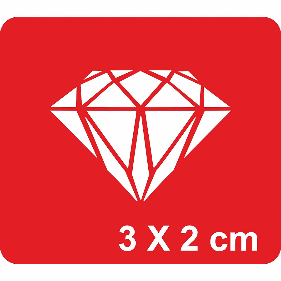 Elmas-4 Tattoo Geçici Dövme Şablonları Kına Kalıpları