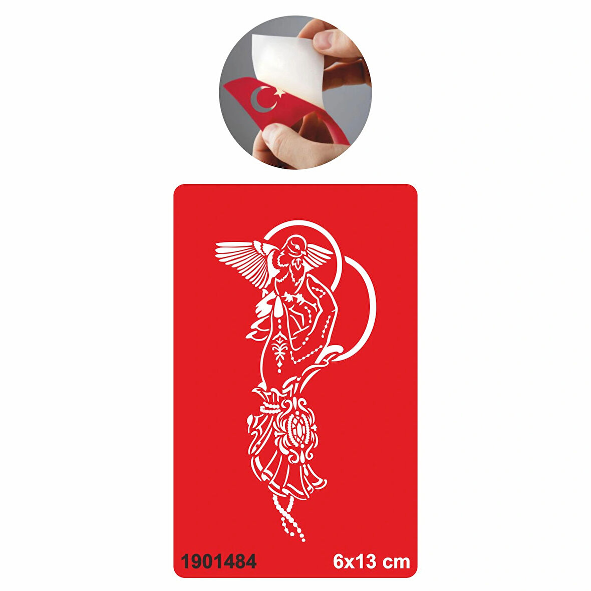 Güvercinin Sevdası Tattoo Geçici Dövme Şablonları Kına Kalıpları