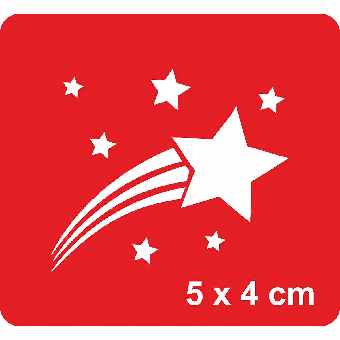 Yıldız Kayması Tattoo Geçici Dövme Şablonları Kına Kalıpları