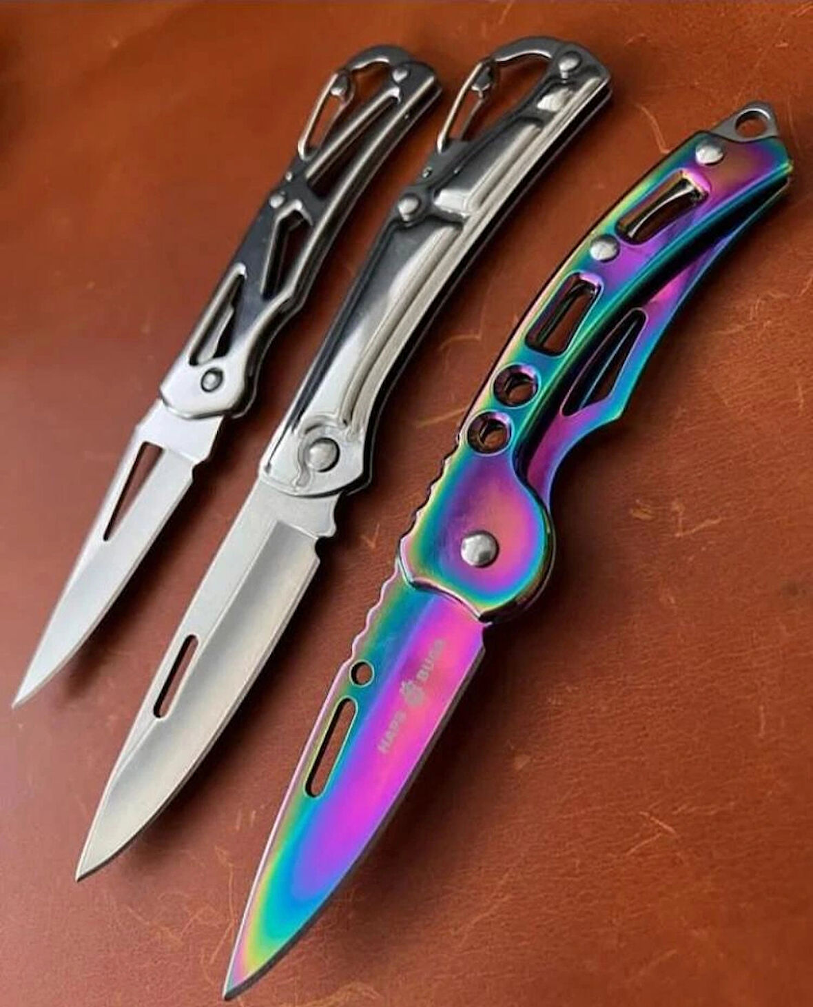 Üçlü Mini Set Çakı