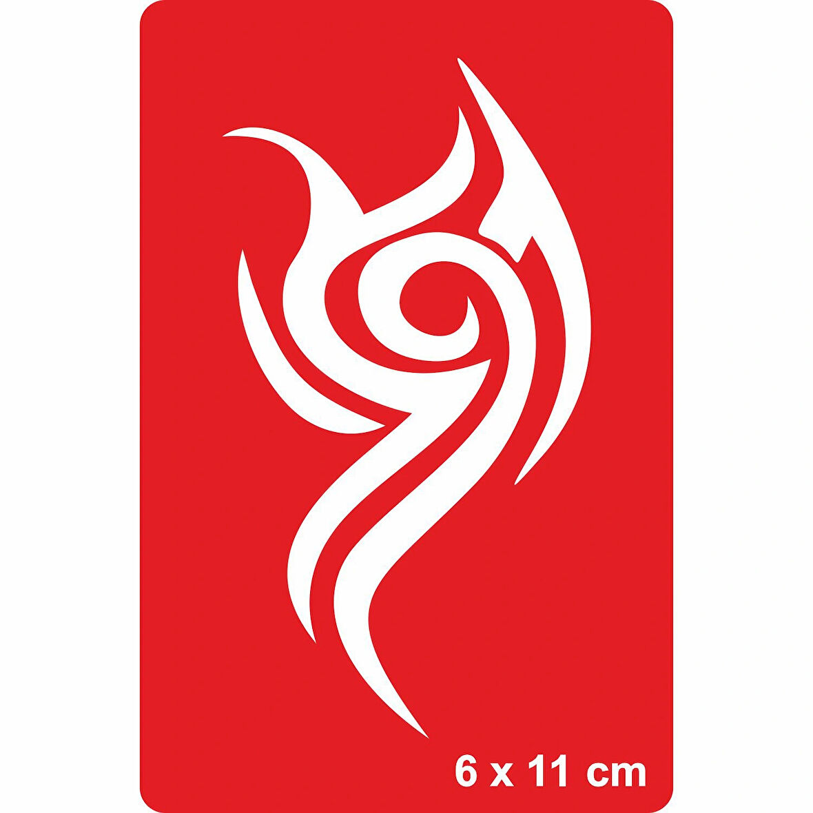 Tribal 71 Tattoo Geçici Dövme Şablonları Kına Kalıpları