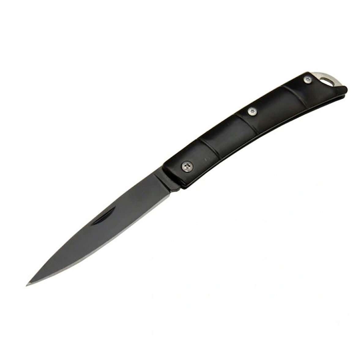 AlsepeteAvm Metal Çakı İnce Siyah NO.69BK 15,5 CM