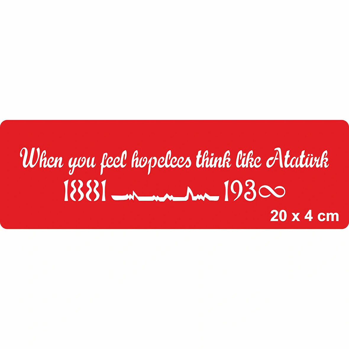 Çaresiz Kaldığın Zaman Atatürk Gibi Düşün Tattoo Geçici Dövme Şablonları Kına Kalıpları