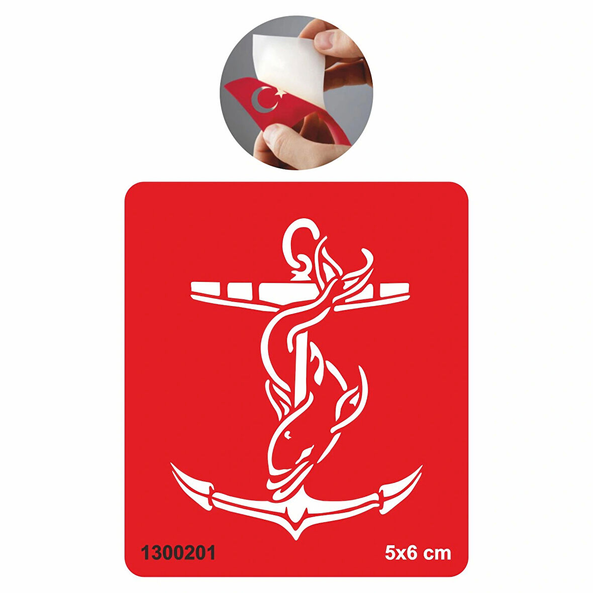 Deniz Aşkı Çapa  Tattoo Geçici Dövme Şablonları Kına Kalıpları