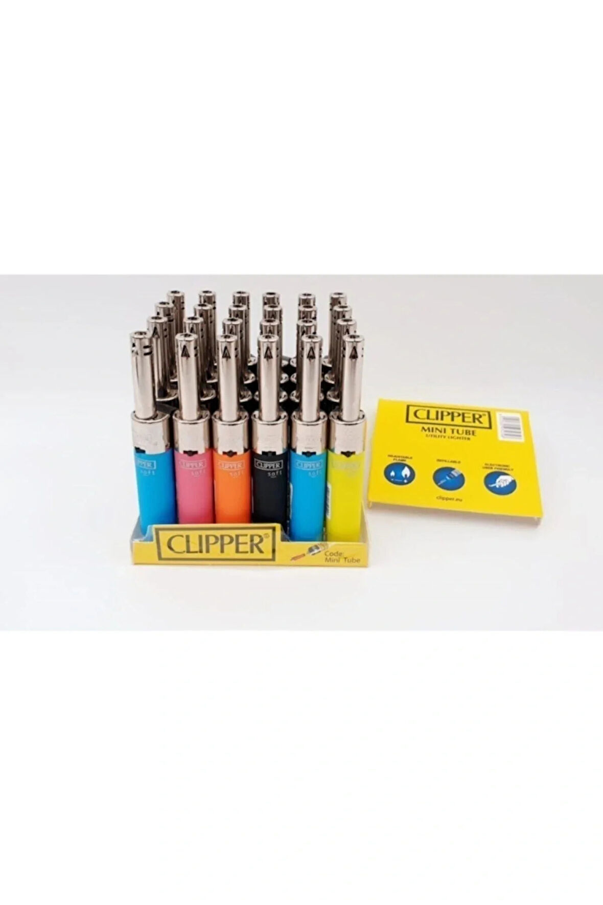 24'lü Mini Tube Mutfak Çakmağı 11 Cm