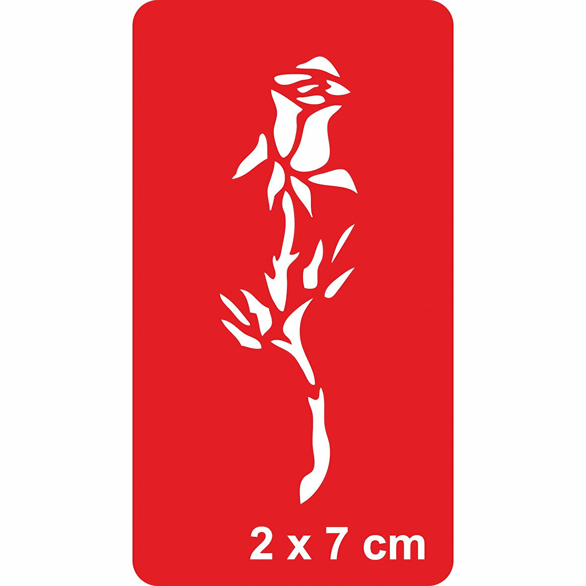 Gonca Gül Tattoo Geçici Dövme Şablonları Kına Kalıpları