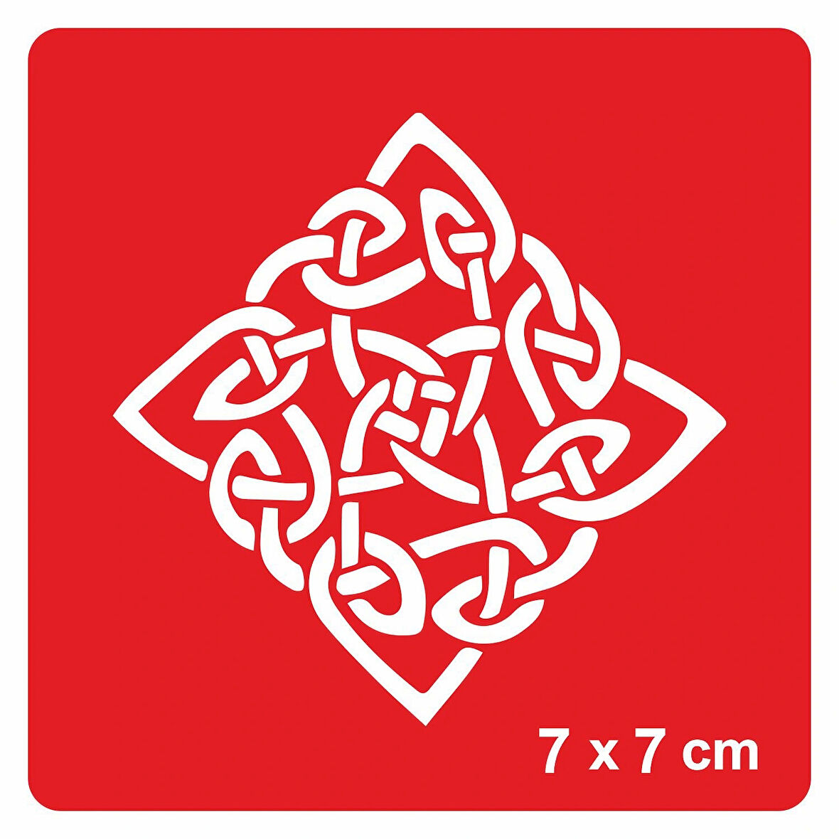 Çeltik Üçgen Yıldız Tattoo Geçici Dövme Şablonları Kına Kalıpları