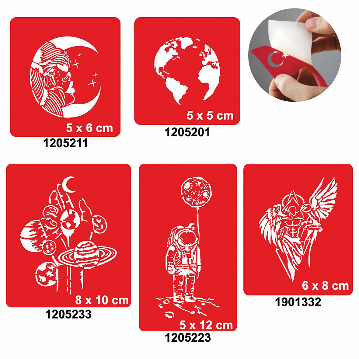 Gökyüzü Modelleri Dövme Şablonu Kına Deseni