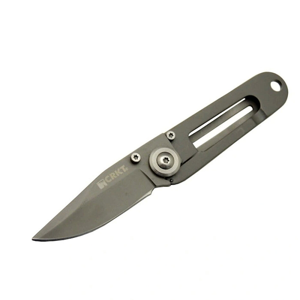 Crkt Mini Titanyum Düz Çakı