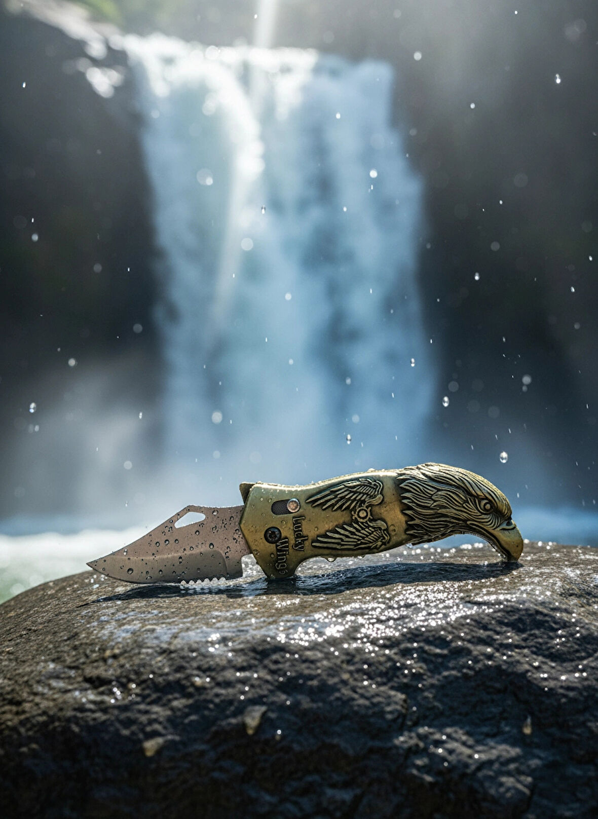 Trend Kartal Figürlü Çakı Çakmak