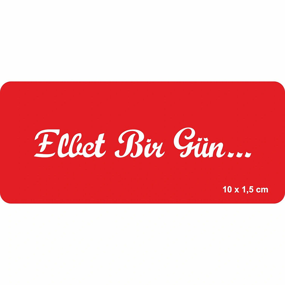 Elbet Bir Gün Tattoo Geçici Dövme Şablonları Kına Kalıpları