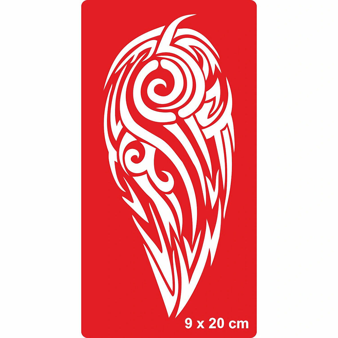 Tribal 204 Tattoo Geçici Dövme Şablonları Kına Kalıpları