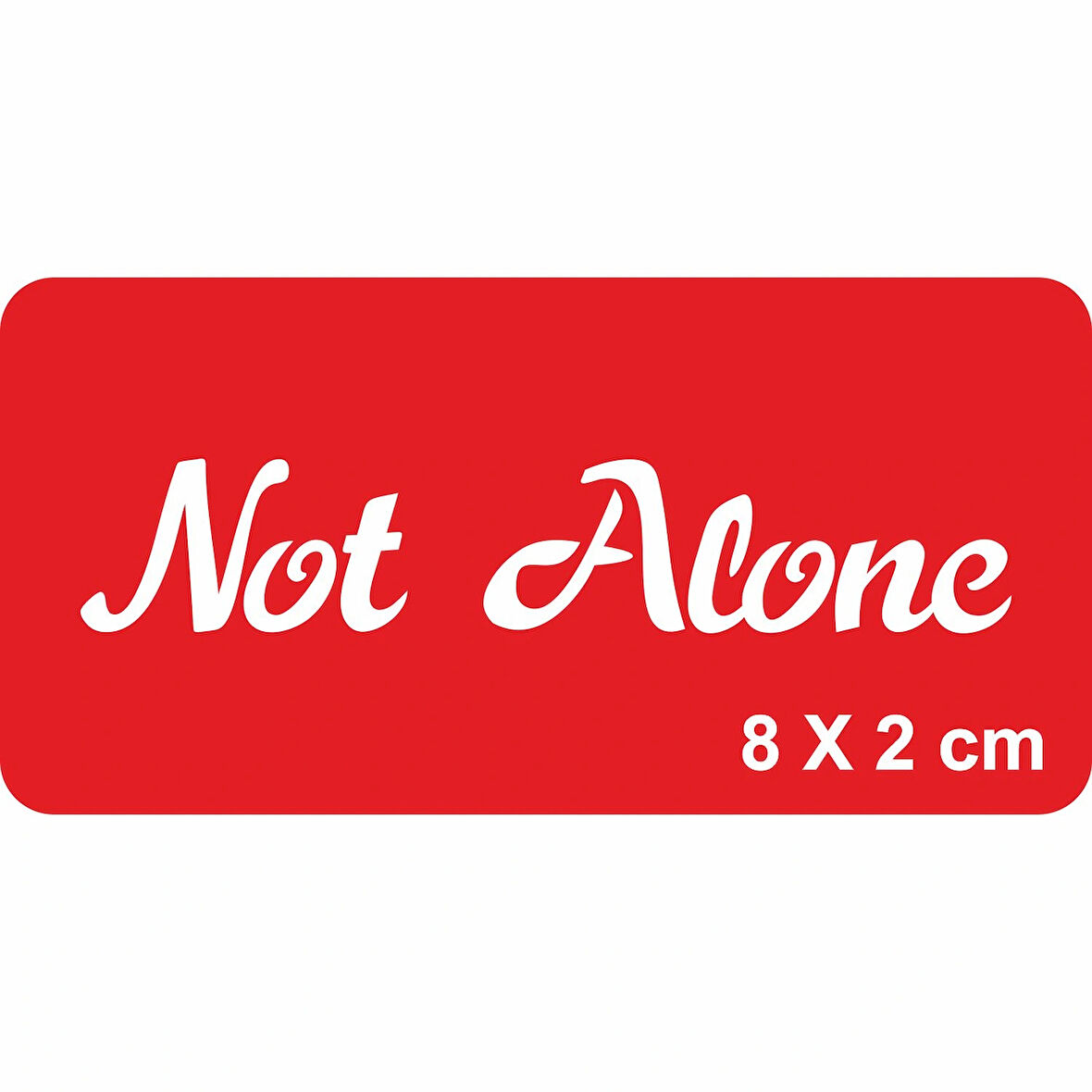 Yalnız Değilsin Tattoo Geçici Dövme Şablonları Kına Kalıpları