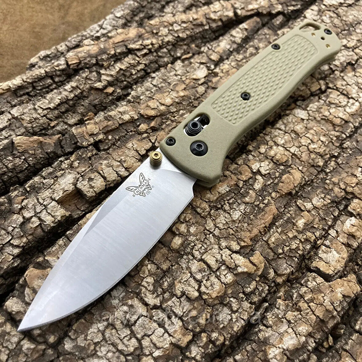 AlsepeteAvm Bugout Survival 530V Haki Kamp Çakısı