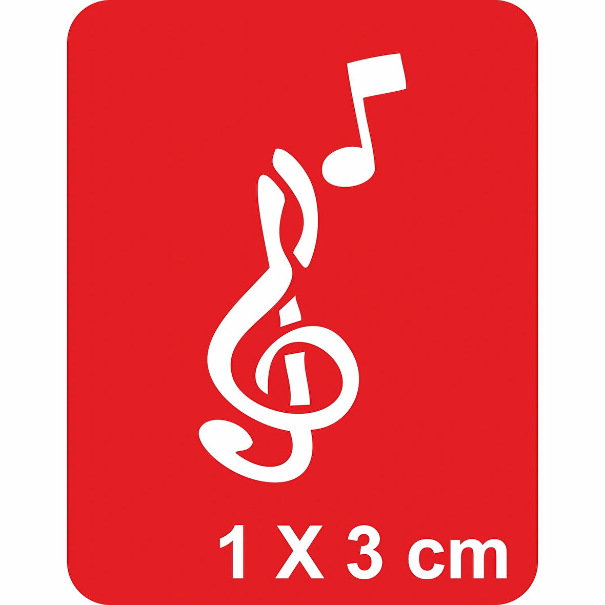 Minik Notanın Minik Anahtarı Tattoo Geçici Dövme Şablonları Kına Kalıpları