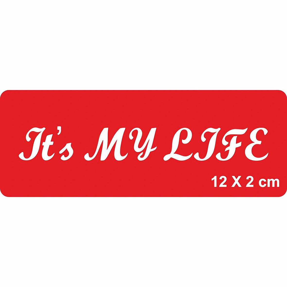 Bu Benim Hayatım Tattoo Geçici Dövme Şablonları Kına Kalıpları