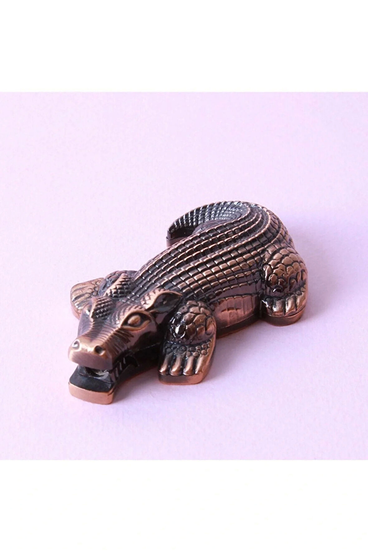 Timsah figurlu şeklınde Çakmak Sevgililer Günü Yılbaşı Hediyesi