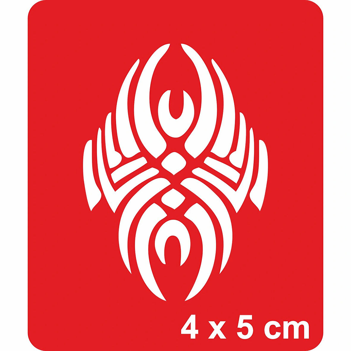 Akrep Tribal Tattoo Geçici Dövme Şablonları Kına Kalıpları