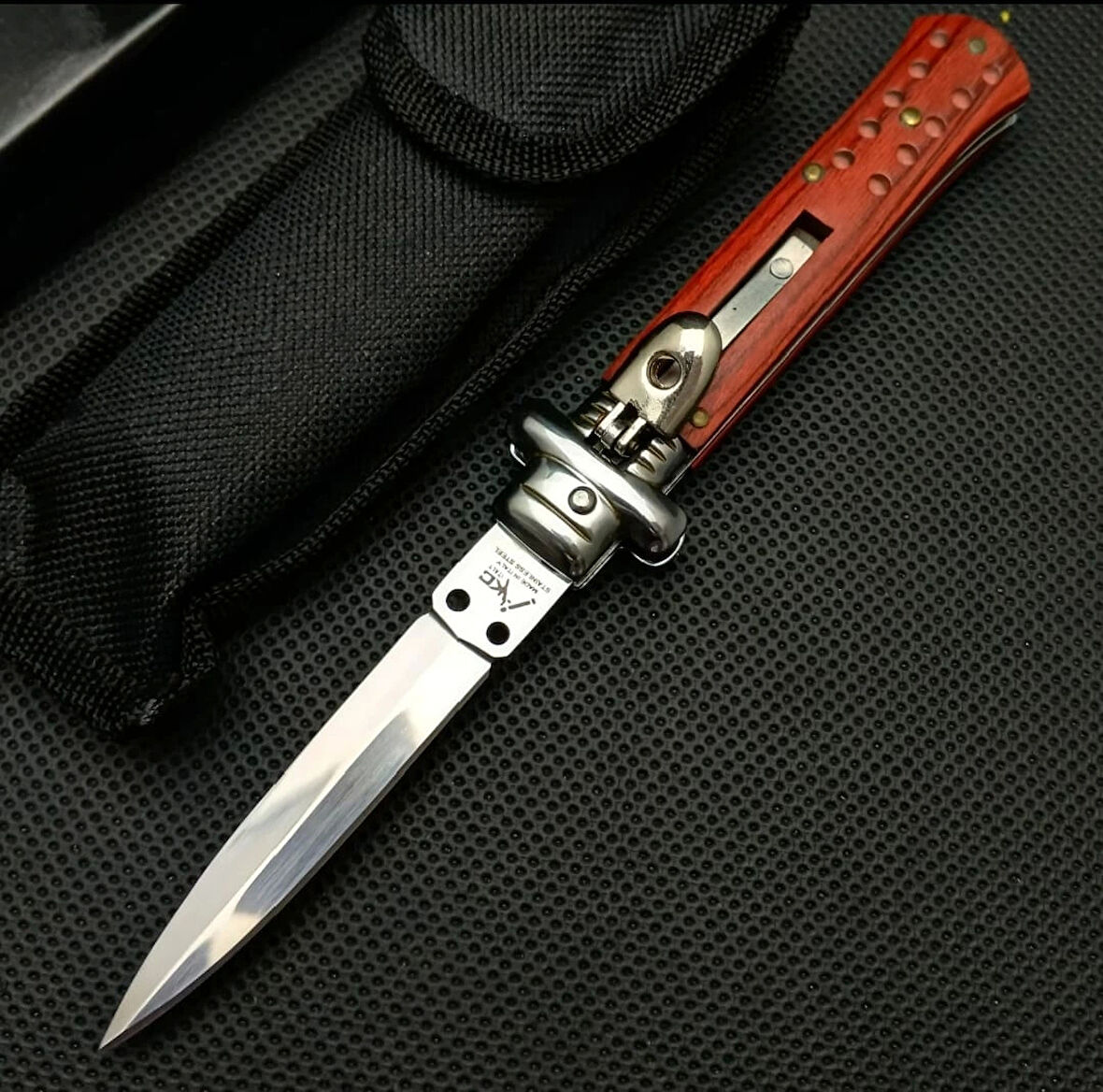 Akc Mandallı Otomaik Kamp Çakısı