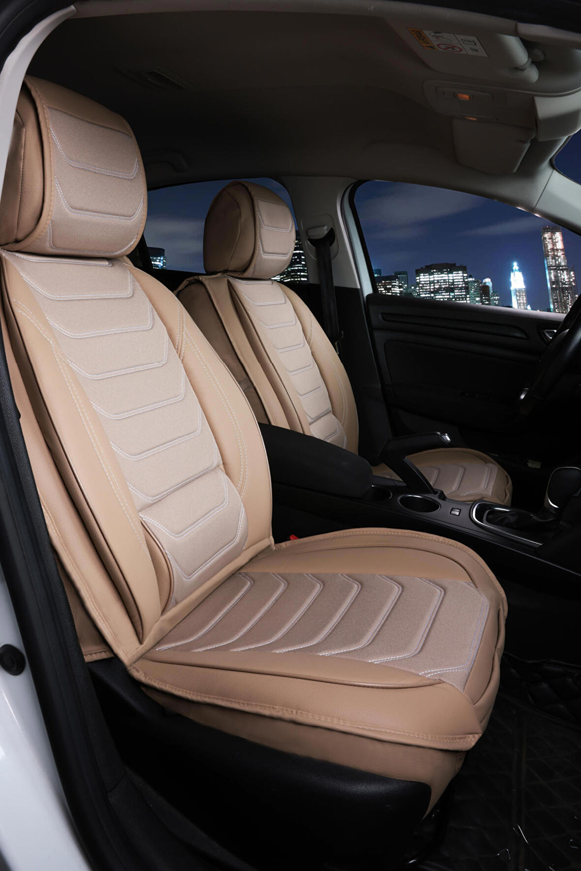 
Chevrolet Kalos Lüx Oto Koltuk Kılıfı Ön Arka Takım (ANTALYA) BEJ