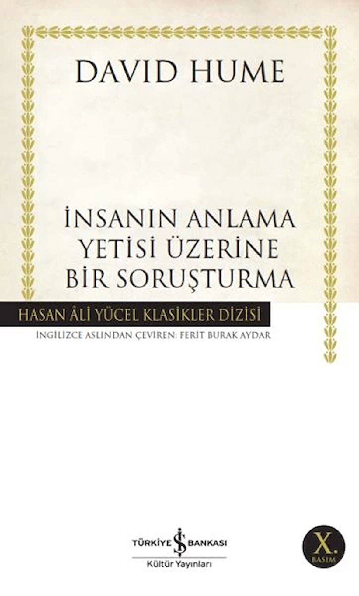 İnsanın Anlama Yetisi Üzerine Bir Soruşturma - Hasan Ali Yücel Klasikleri