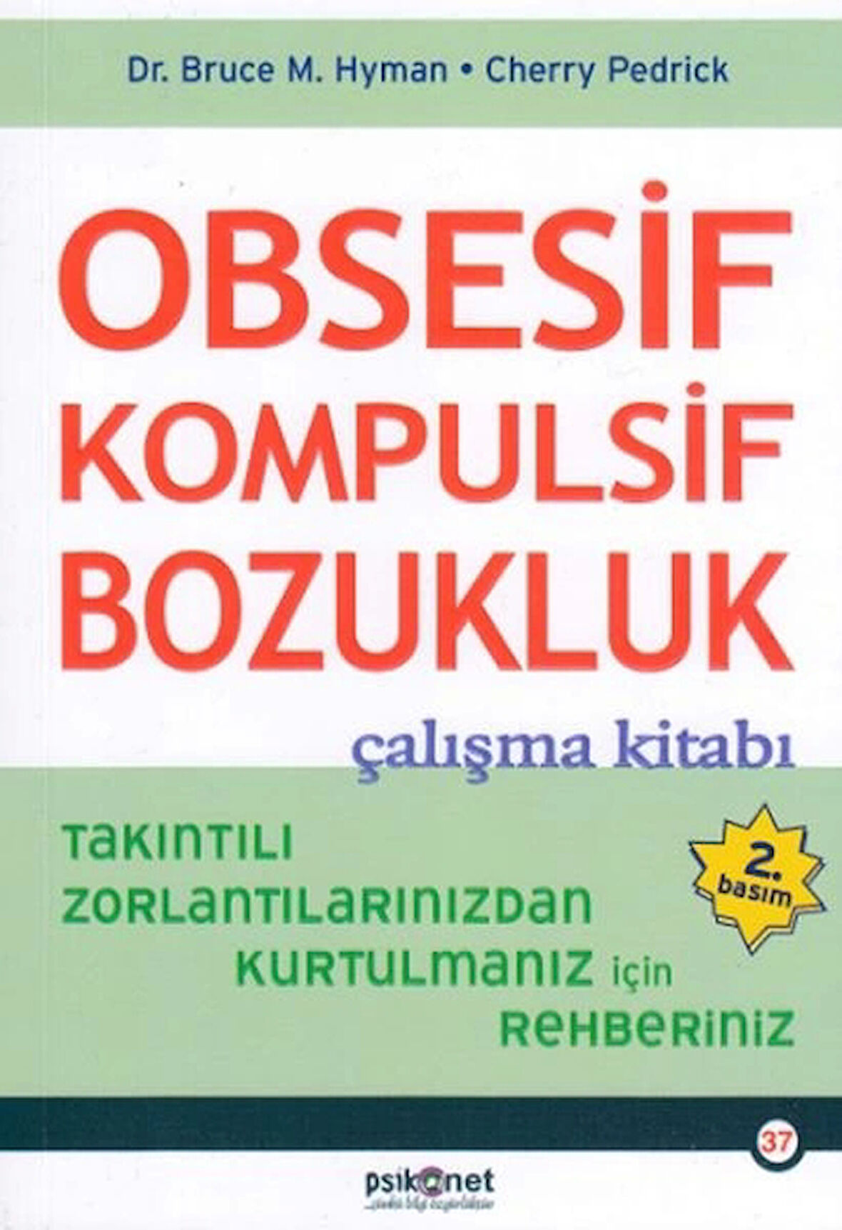 Obsesif Kompulsif Bozukluk Çalışma Kitabı