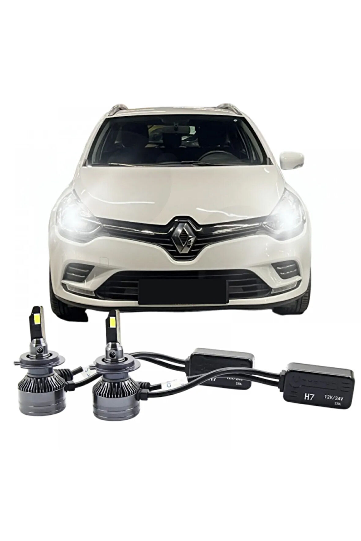 CLIO 4 LED XENON KISA FAR AMPULÜ H7 ULTRA