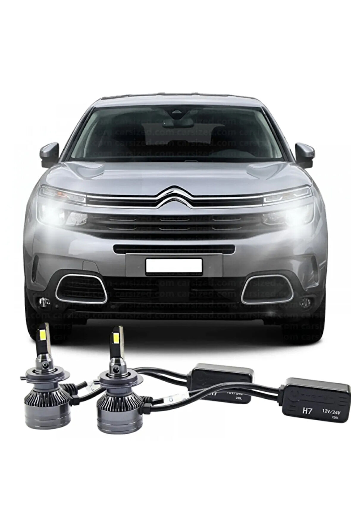 CITROEN C5 AIRCROSS LED KISA FAR AMPULÜ ULTRA H7