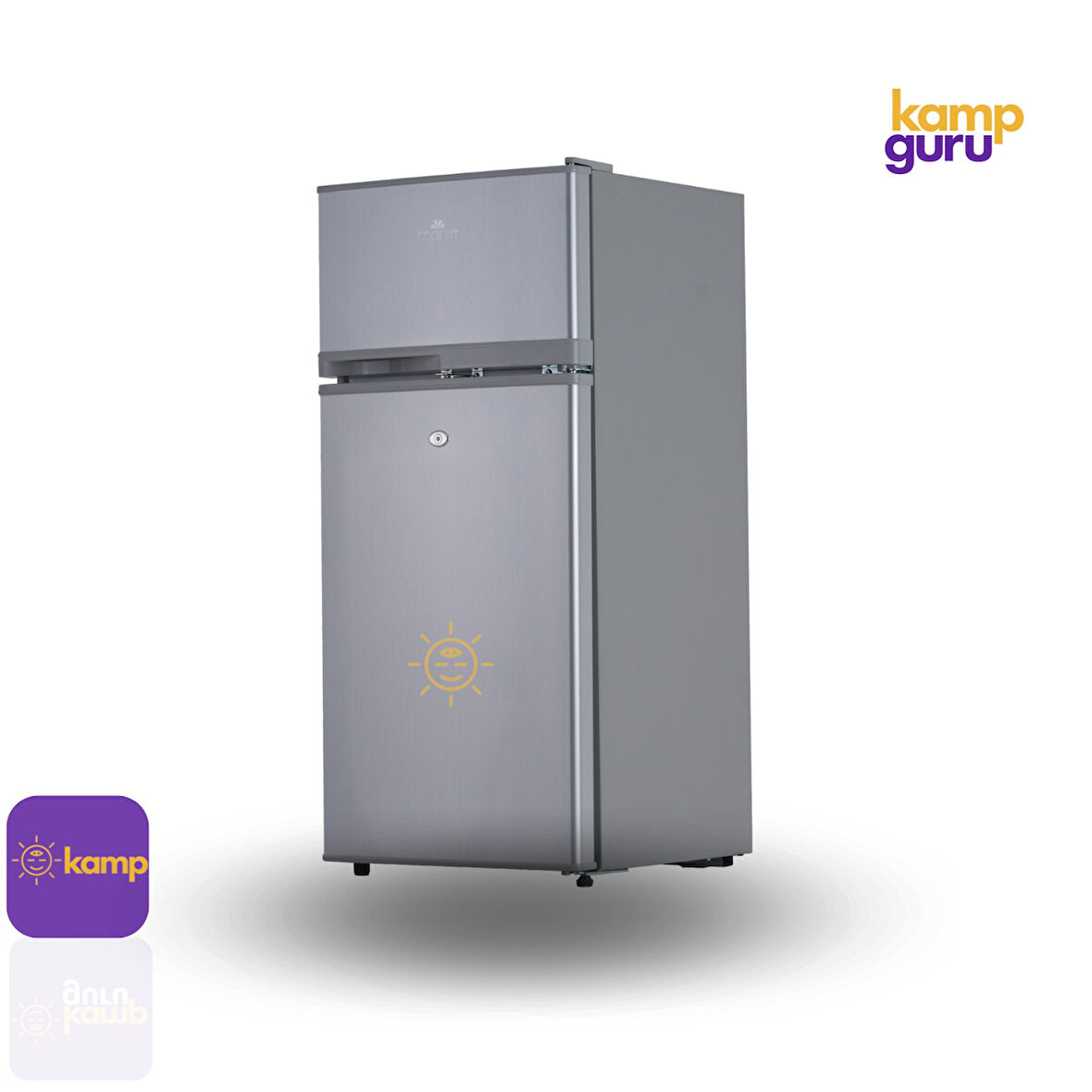 Cool Life 100 Litre Silver-Gri 12 - 24 Volt Buzdolabı