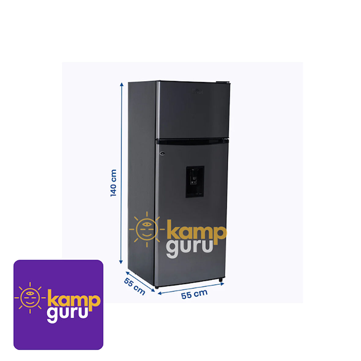 Cool Life 235LT Siyah 12/24V Sebilli Buzdolabı