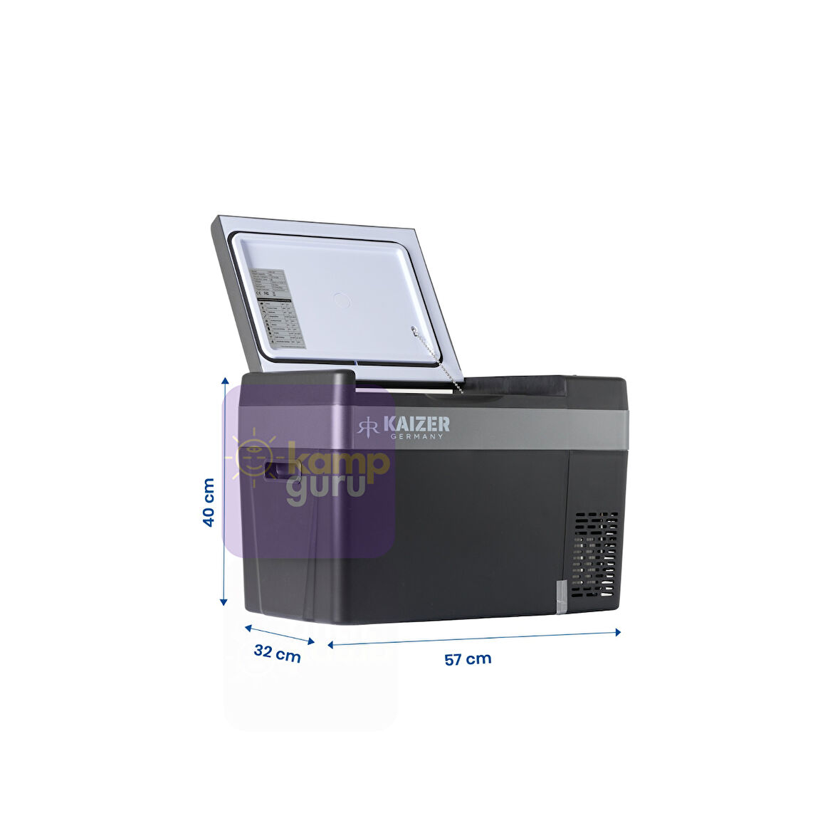 Kaizer Germany 29 Litre 12/24 Volt Buzdolabı