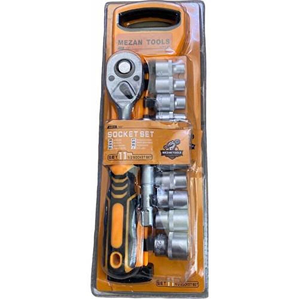 Mezan Tools 1/2'' 12 Parça Lokma Anahtar Takımı