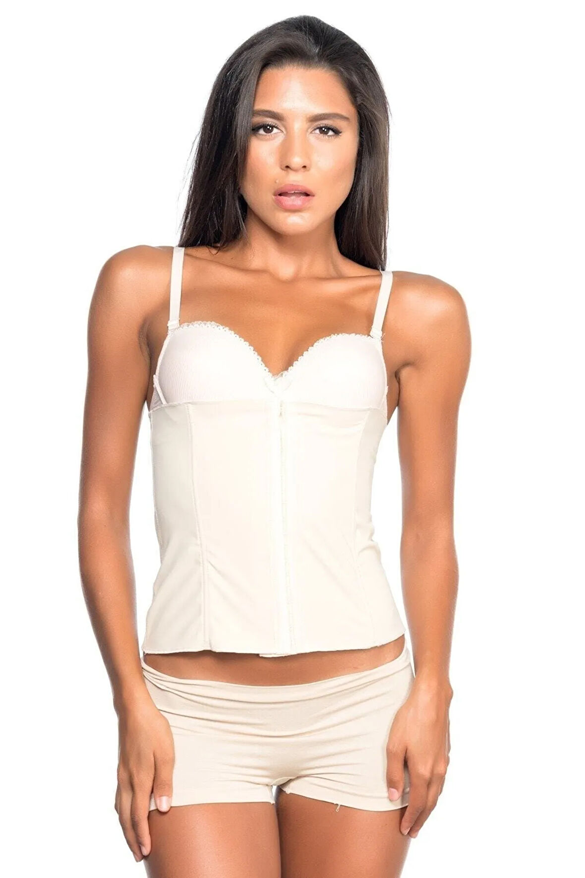 2865 Çift Destekli Bel Korse Ten