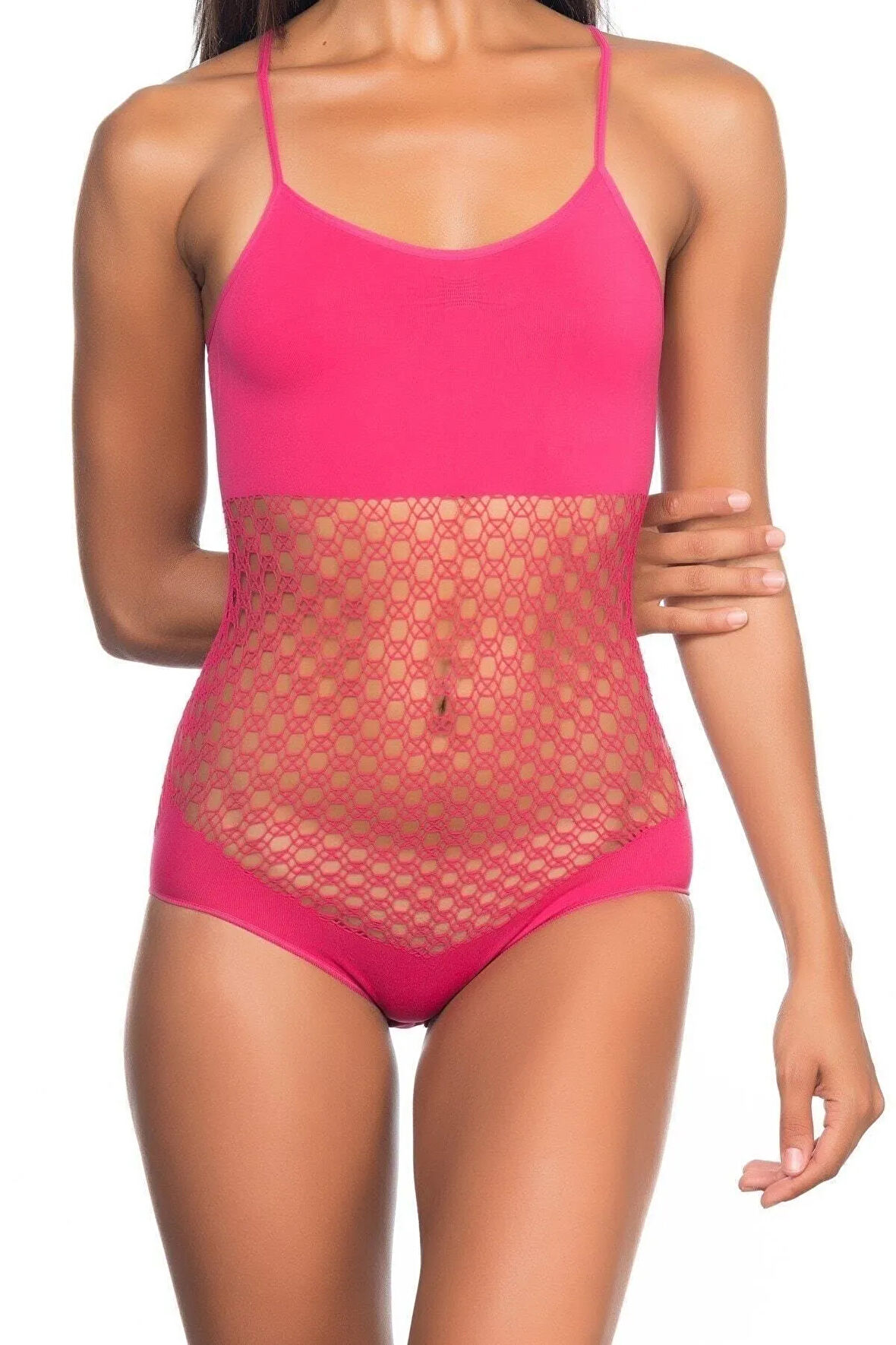 5041 Dikişsiz Çıtçıtlı Body