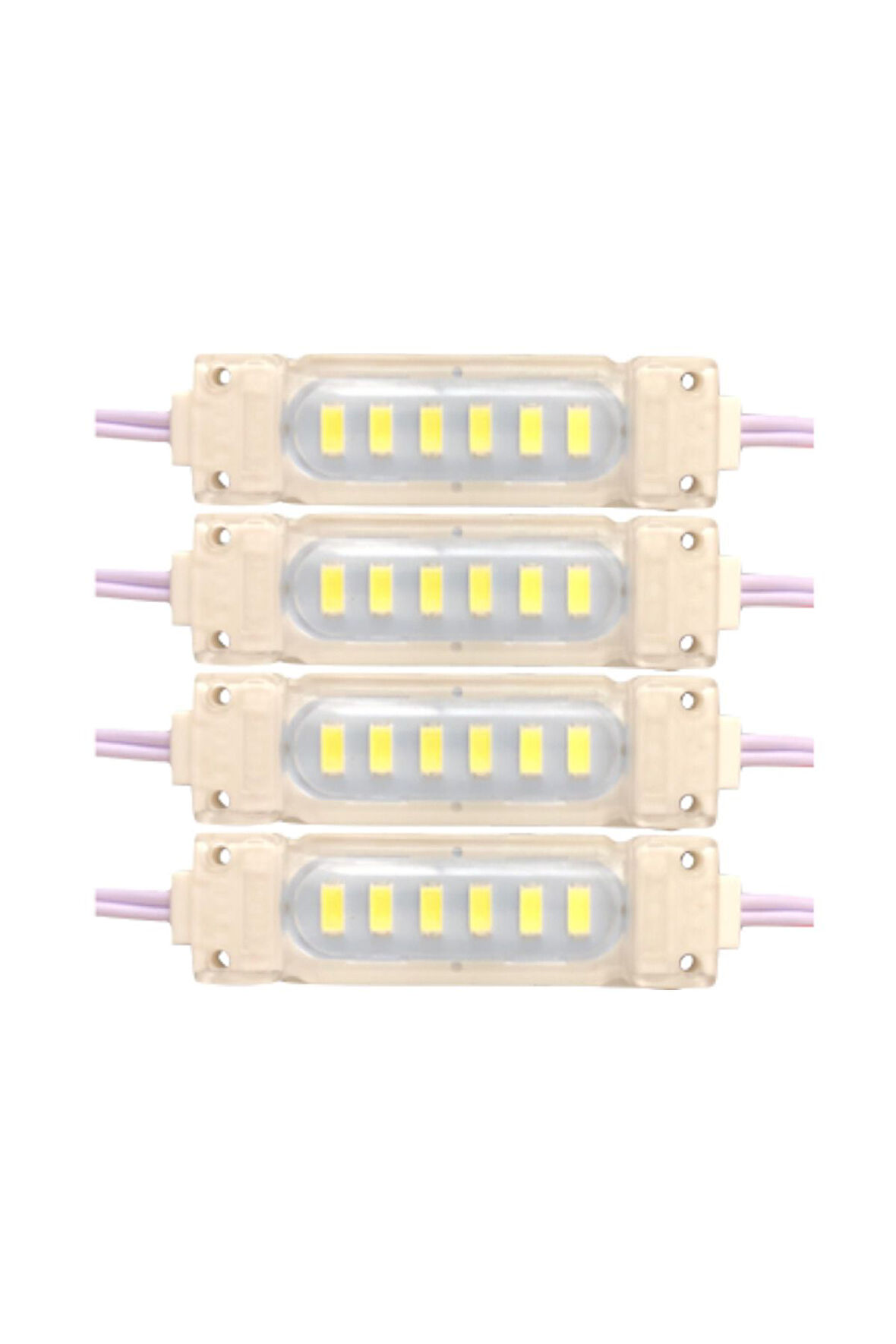 LED PARMAK MODÜL LAMBA 12V 6LEDLİ BEYAZ