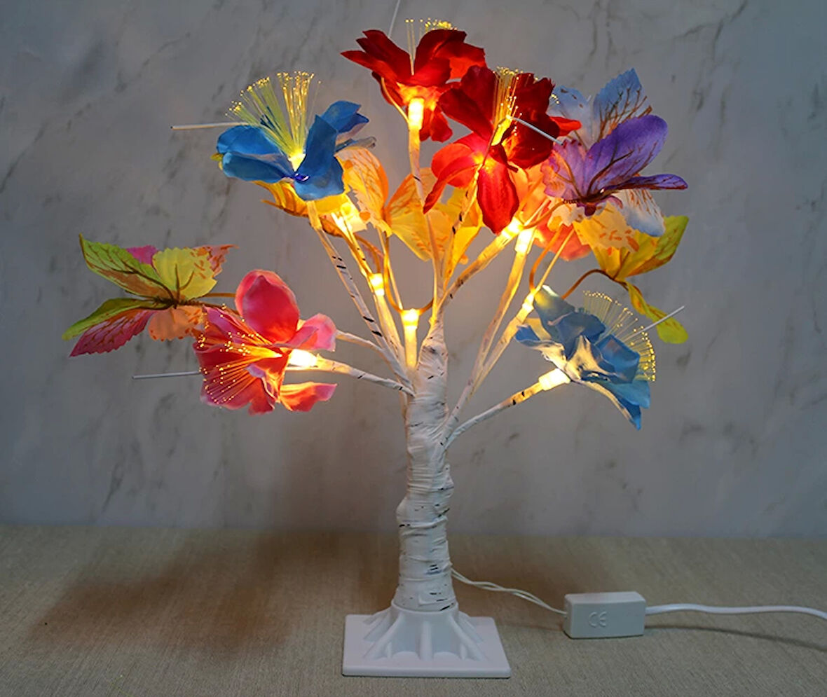 Dekoratif Ledli Çiçek Alk1731