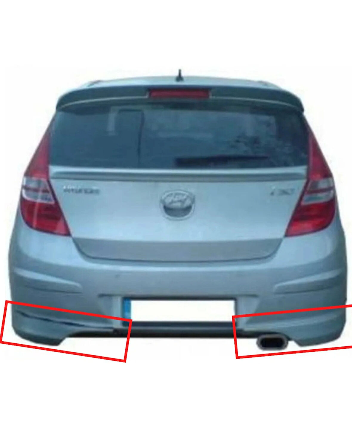 HYUNDAİ İ30 2009-2012 ARKA TAMPON FLAP (( BOYASIZ ))