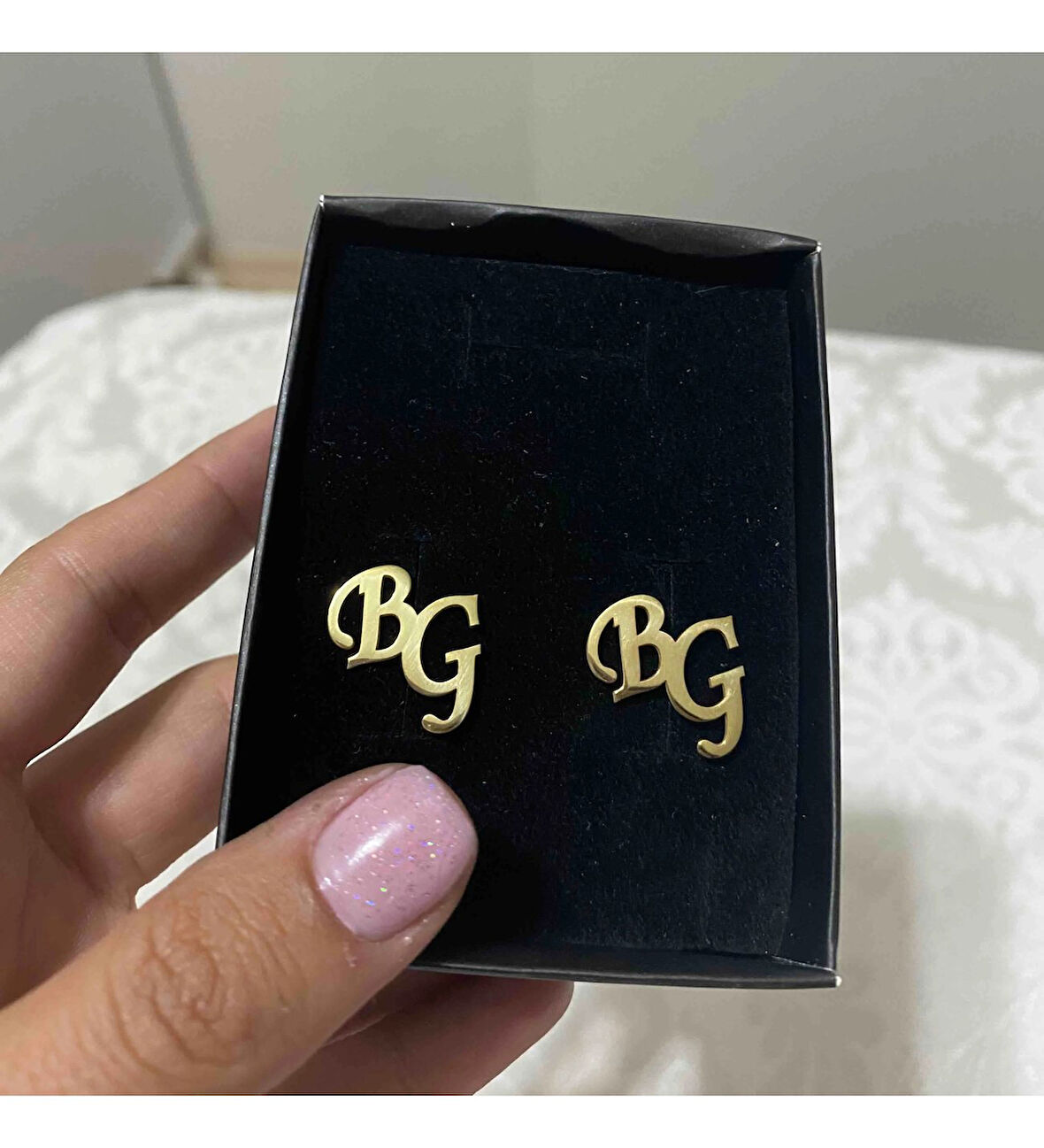 BG MODEL KOL DÜĞMESİ GÜMÜŞ KİŞİYE ÖZEL