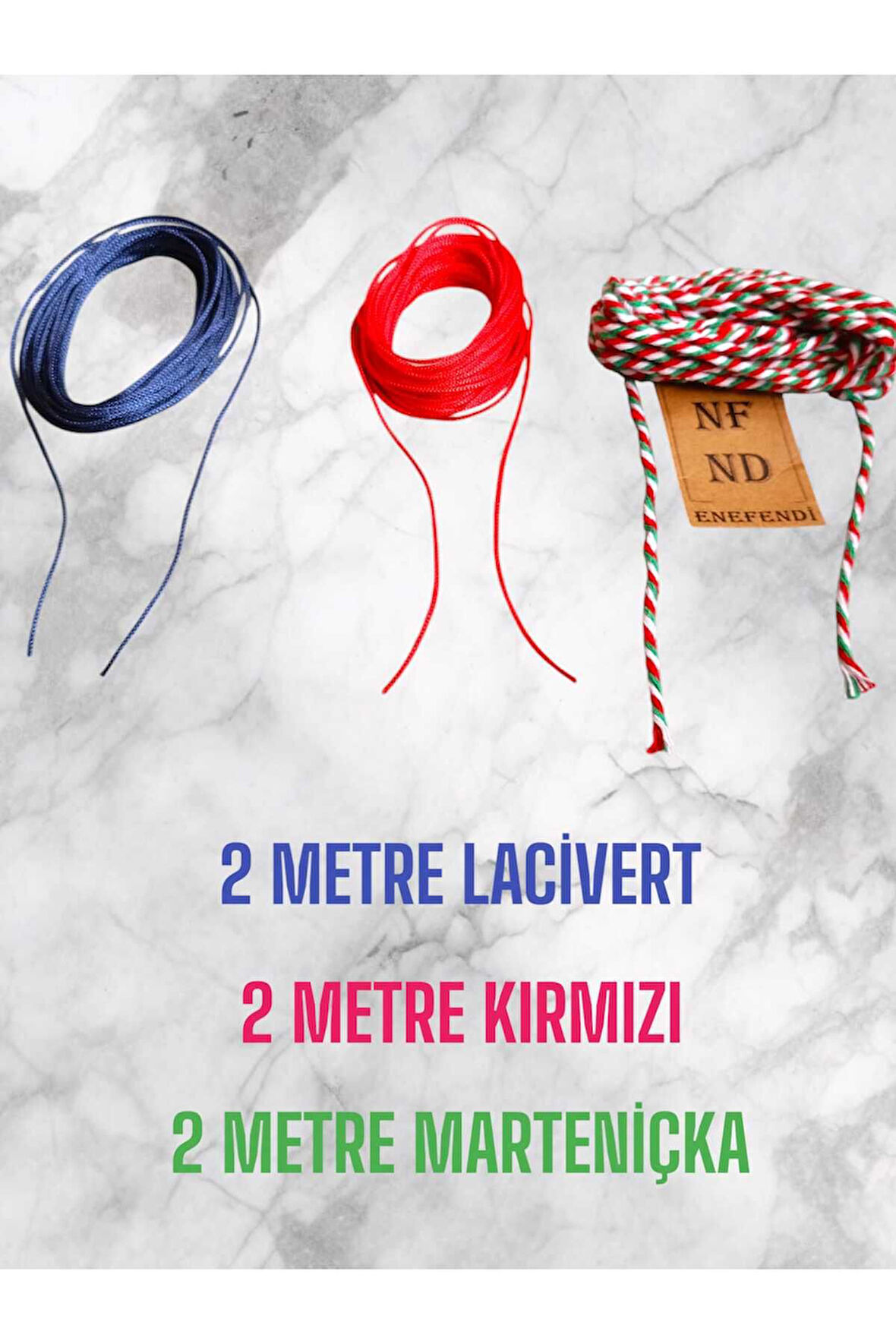 BİLEKLİK KOLYE İPİ, MAKROME , PARAŞÜT İPİ, RENKLİ KIRMIZI LACİVERT VE MARTENİÇKA İPİ