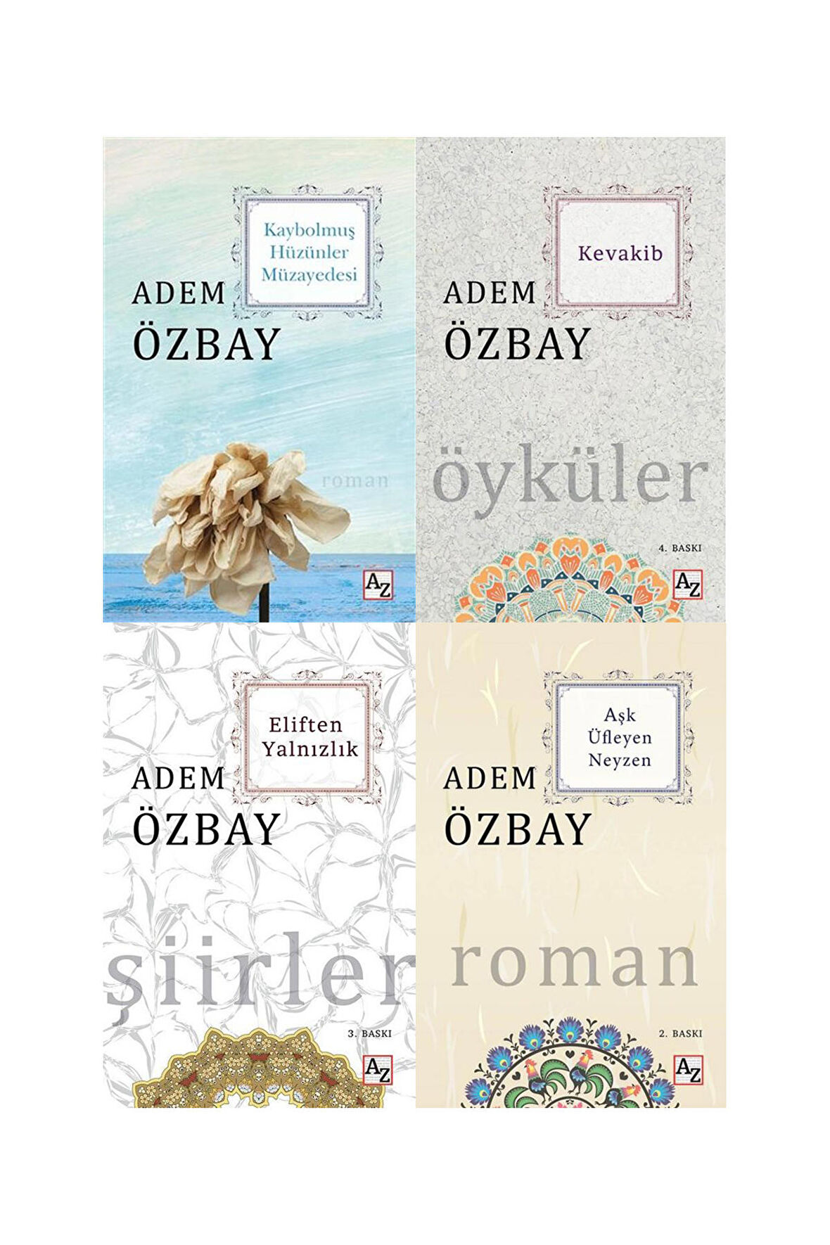 Adem Özbay Kitapları Seti - 4 Kitap