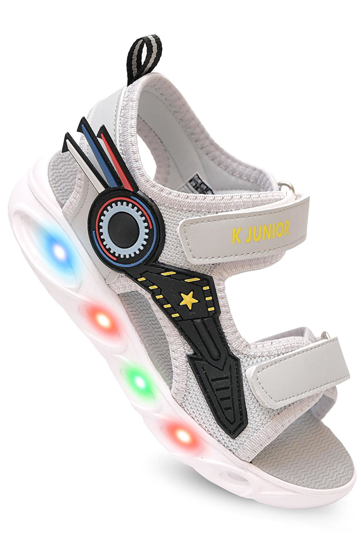 Kaptan Junior Erkek Bebek Çocuk Işıklı Ayakkabı Sandalet BVTE 600