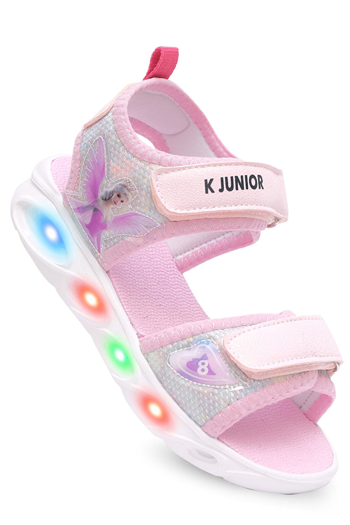 Kaptan junior Kız Bebek Çocuk Işıklı Ayakkabı Sandalet  BVTK 600