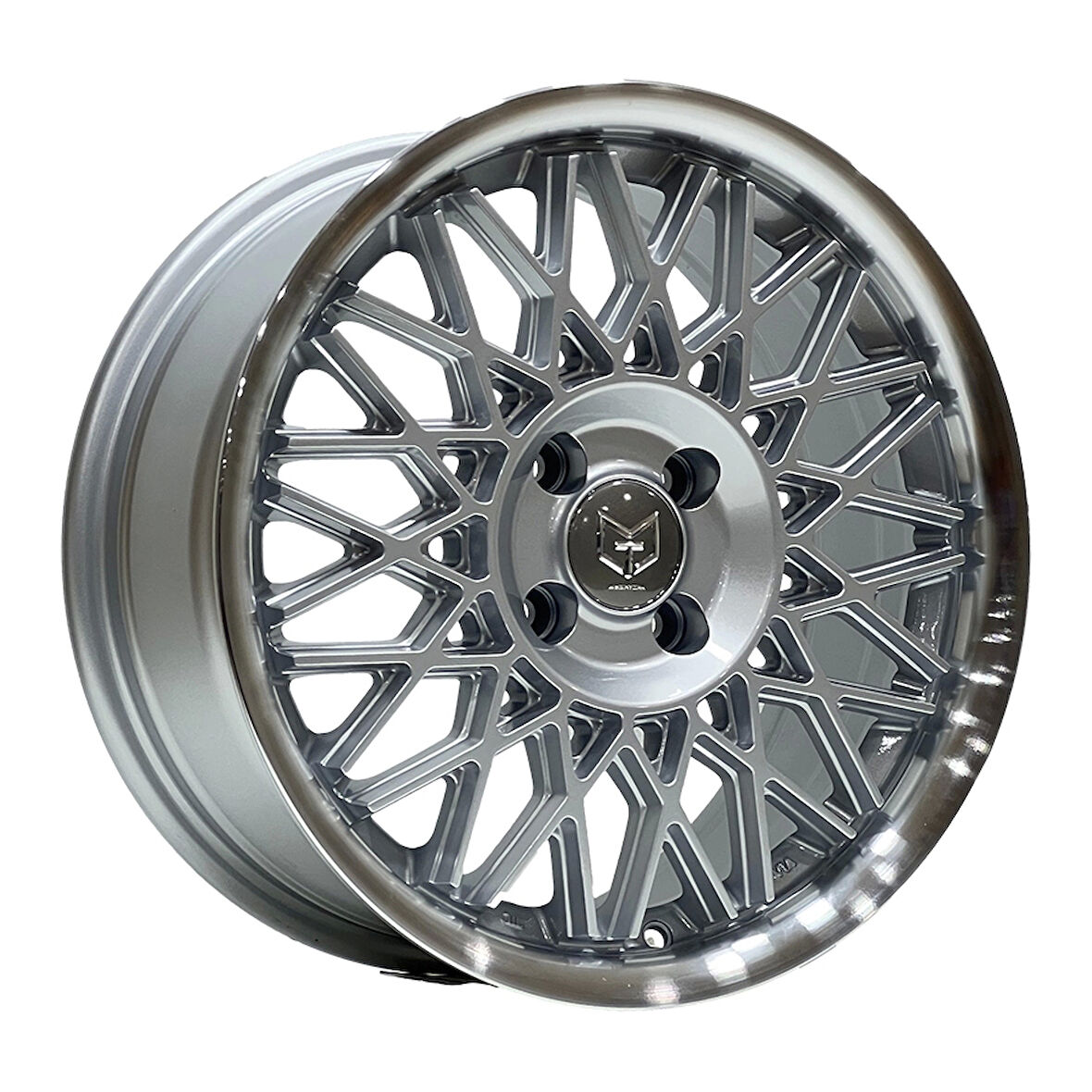 6 X 14 TORK-3375 4X100 ET25 73.1 SILVER+LIP MACHINED