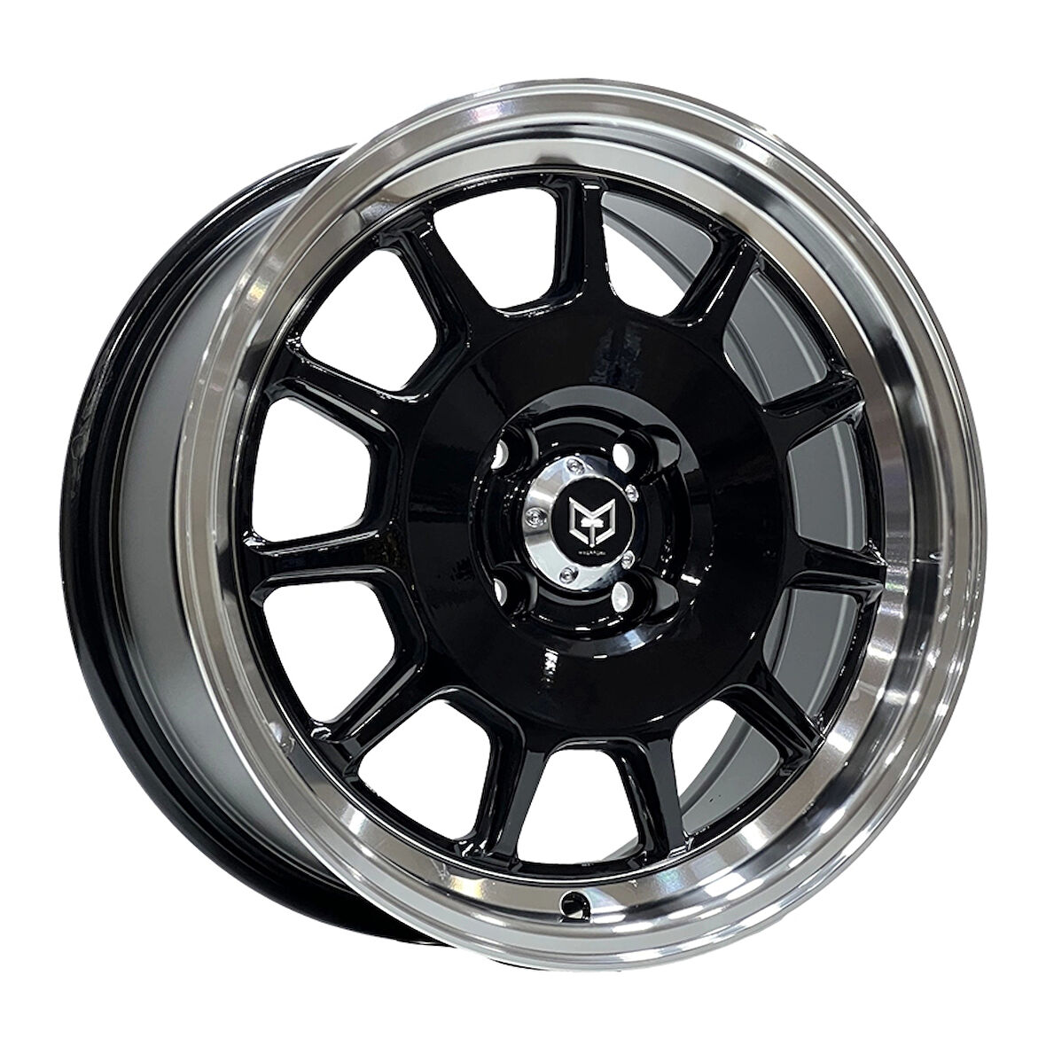 7 X 16 TORK-9319 4X100 ET35 73.1 BLACK+LIP MACHINED