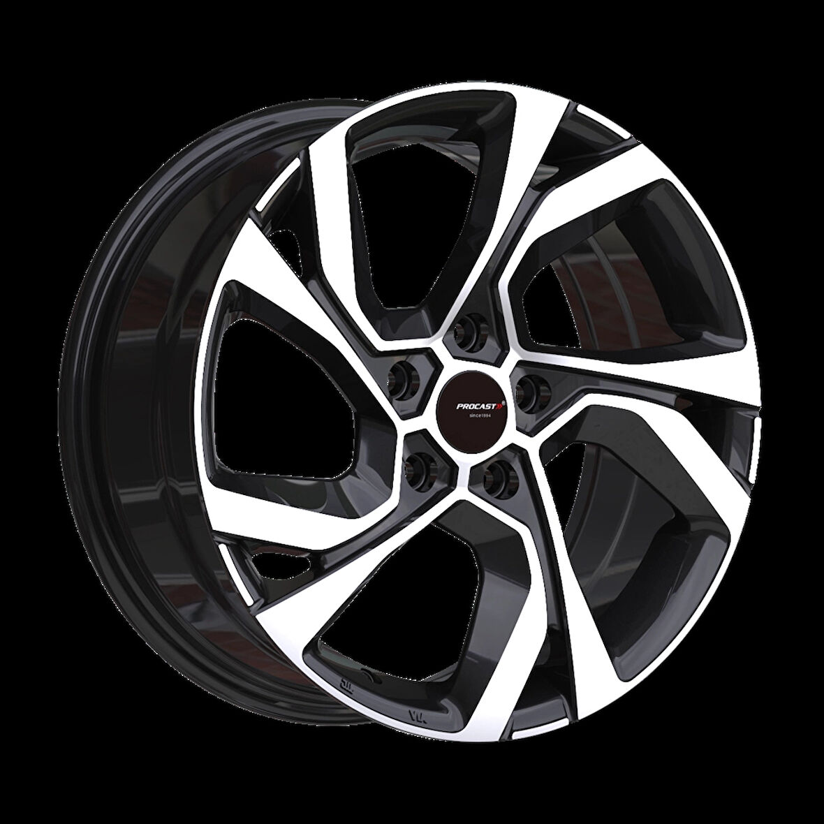 7.5 X 17 PRO-75229 5X114.3 ET40 66.1 BLACK MACHINED XL